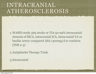Current treatment of transient ischemic attack | PDF