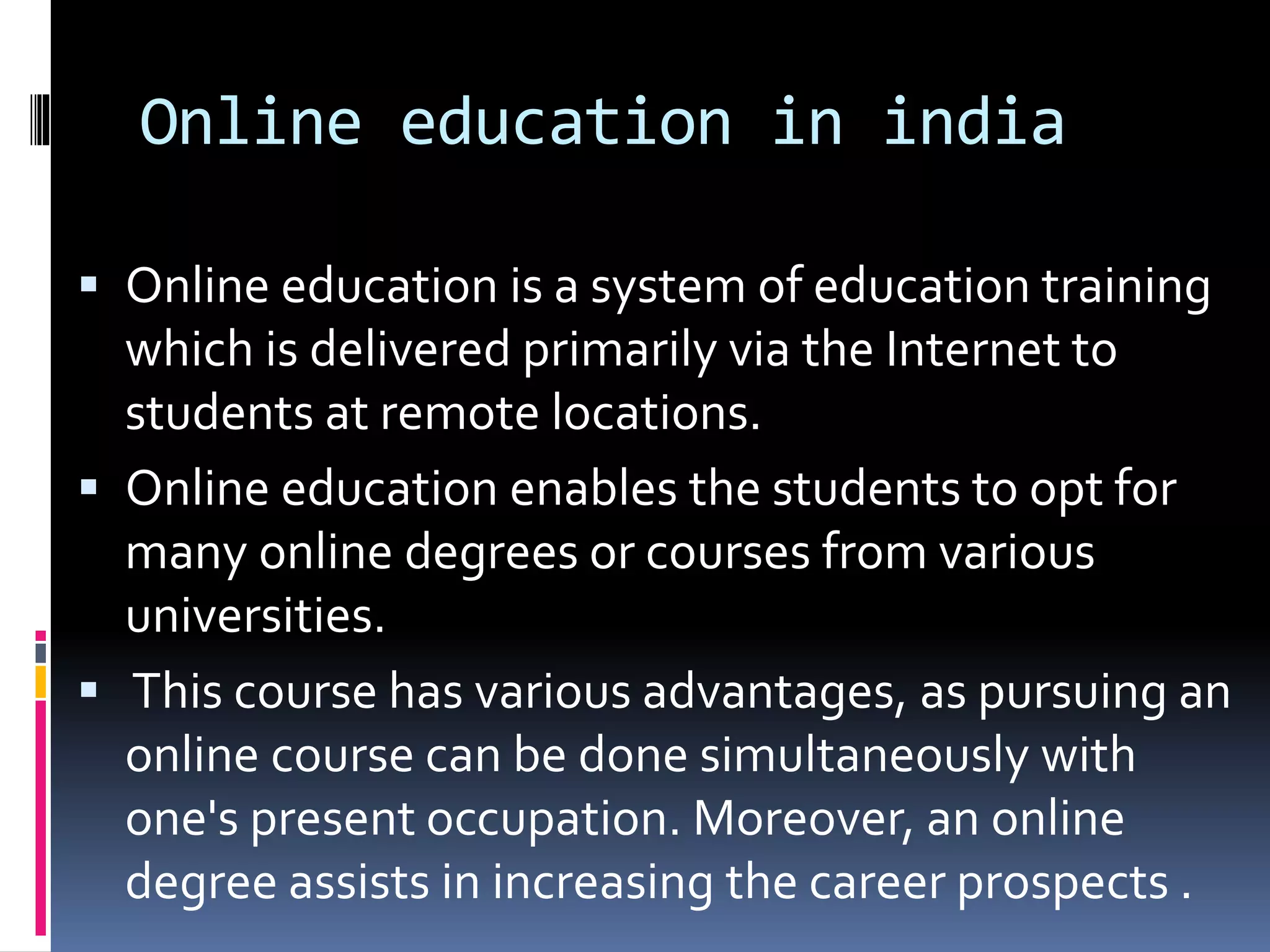 CURRENT ISSUES IN EDUCATION IN INDIA visual data 6