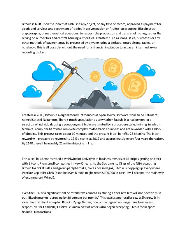 Current Trends In Bitcoin - 