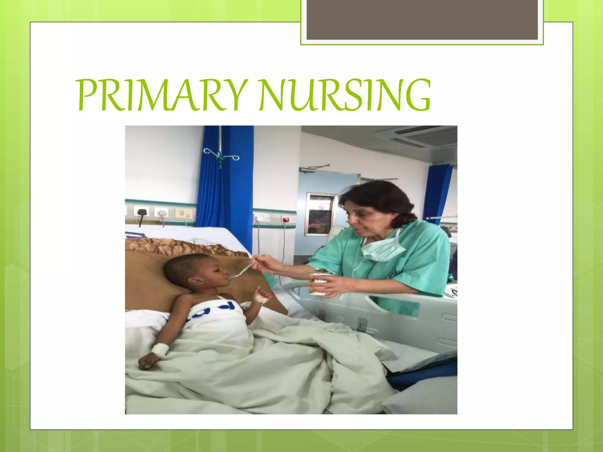 PRIMARY NURSING