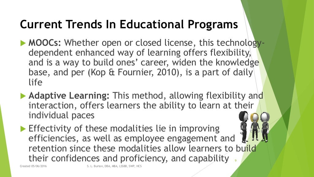 Current Trends in Education Programs