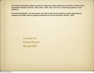 Current Trends In ID Through LOs