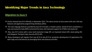 Current Trends in Java Technology | PPT