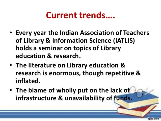 research topics in library science