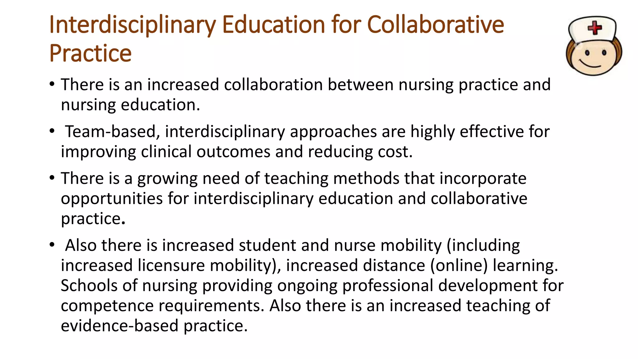 Current trends in nursing administration | PPTX