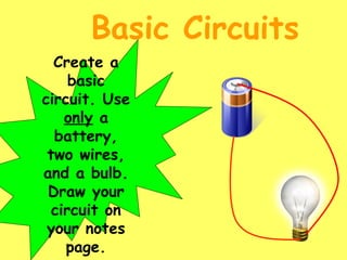 Understanding Basic Circuits Understanding Electricity and Circuits: Current, Voltage, and Circuit ...