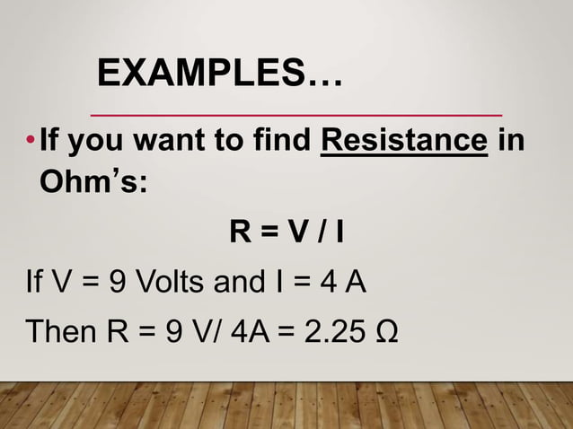Current, Voltage, and Resistance.ppt