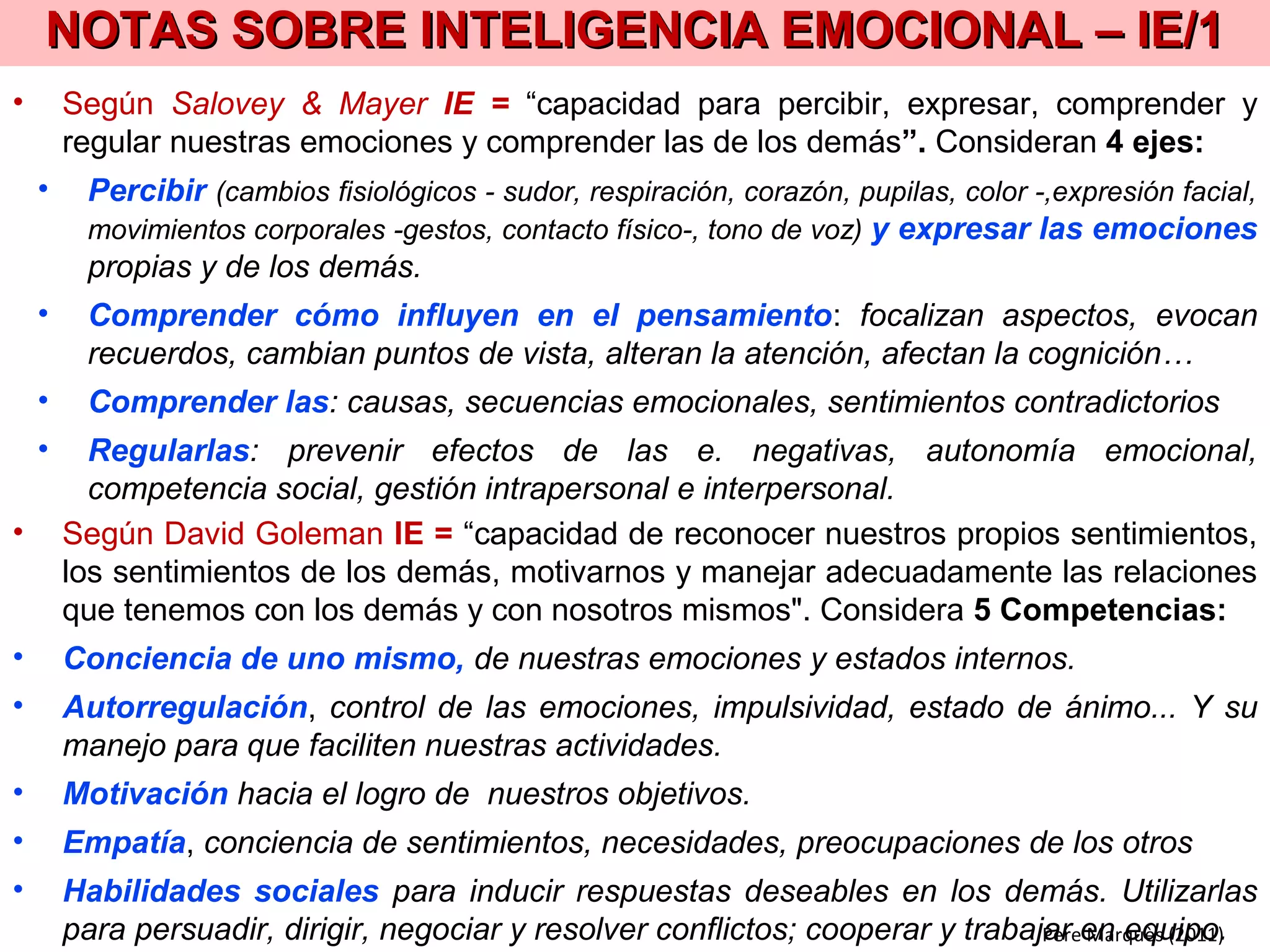 El profesor corregirá las tareas de todos los estudiantes en los exámenes de
control sistemático de los aprendizajes, que serán de dos tipos:
En Ciencias y Sociales, si durante el curso se han hecho y evaluado muchos
proyectos y actividades prácticas, al final solo se harán exámenes teóricos (para
complementar las notas prácticas que ya se tienen).
PereMarquès&AnaMasllorens(2013)
1. Exámenes con uso de apuntes (a veces también Internet,
calculadora, glosario/resúmenes, diccionario). Pueden ser:
- Proyectos: se expondrán y corregirán públicamente.
- Actividades prácticas (problemas, análisis, comentarios de
textos…) para hacer en un tiempo adecuado. Si se hacen bien
se obtendrá notable. Tendrán excelente quienes terminen antes
de tiempo y puedan hacer alguna tarea avanzada que les
proponga el profesor.
2. Exámenes sin apuntes (memorísticos). Pueden ser:
- Prácticos de memoria: conversación, cálculo
mental, traducciones sencillas, dictados…
- Teóricos sobre conceptos: incluirán un 30% de
preguntas que no estén en el glosario básico de la
asignatura (imprescindibles para obtener un excelente)
2 TIPOS DE EXÁMENES
 