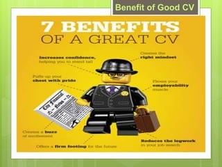 Benefit of Good CV
 