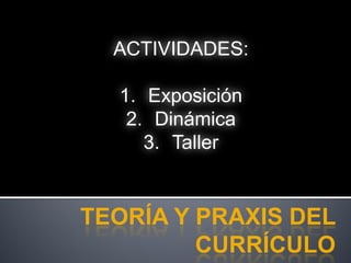 Curriculo Implicito y Explicito