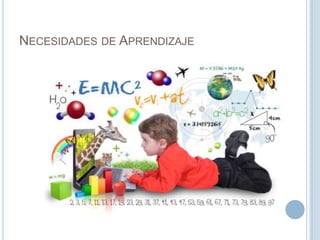 NECESIDADES DE APRENDIZAJE
 