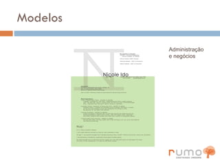 Modelos Administração e negócios 