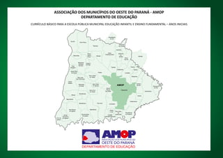 294 Currículo Básico para Escola Pública Municipal
 