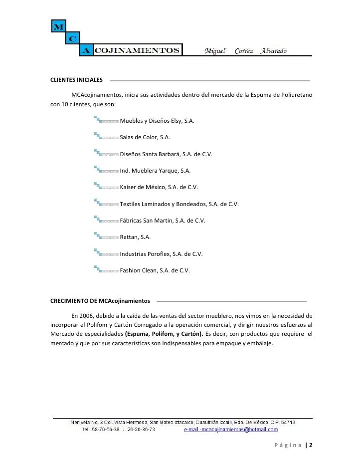 Curriculum Empresarial
