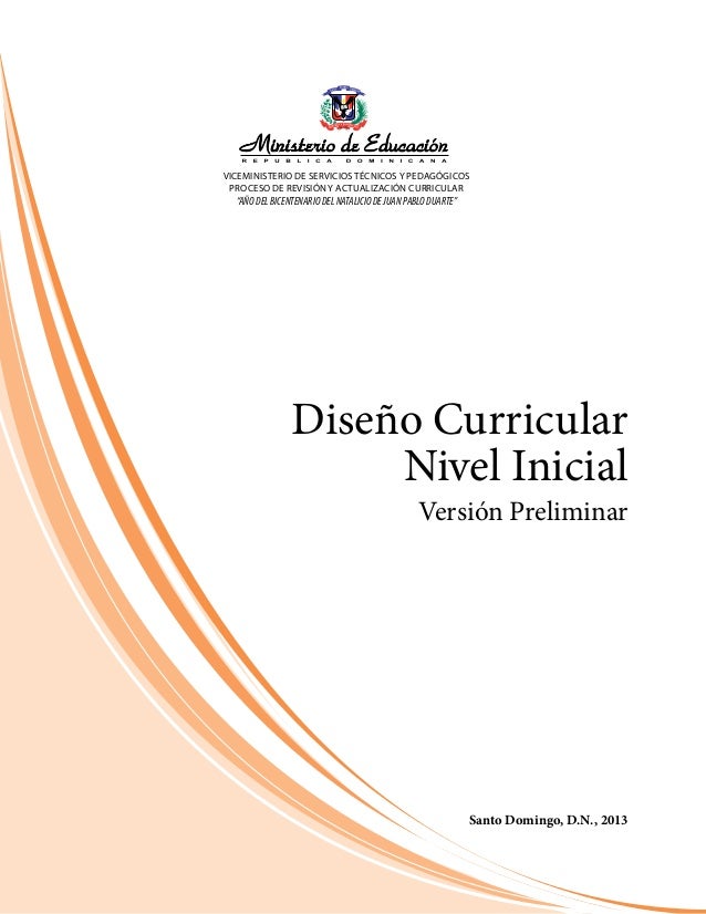 curriculo inicial educacion dominicana 2014 curricula vitae