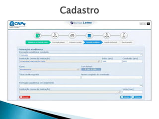 Cadastro
 
