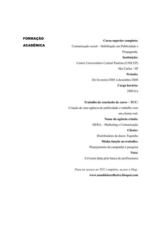 Curriculo Luiz Fernando 2009