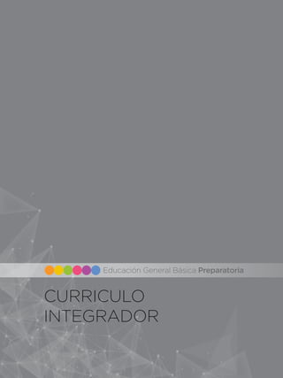 291
CURRICULO INTEGRADOR
Educación General Básica Preparatoria
Educación General Básica Preparatoria
CURRICULO
INTEGRADOR
 