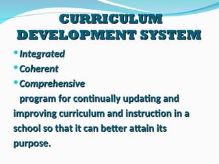 Curriculum-1-educ.-8 (college students in) | PPT