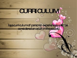 CURRICULUM ,[object Object]