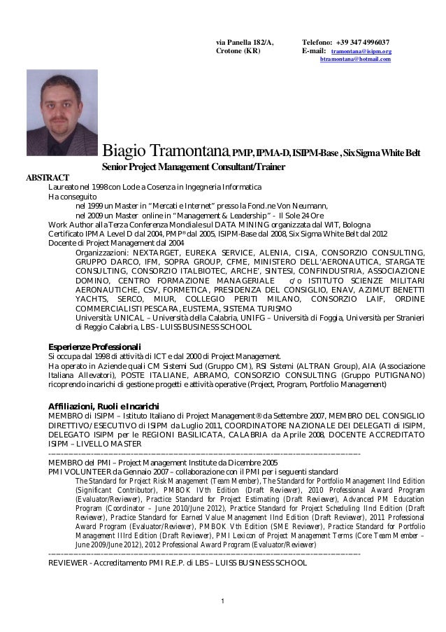 Italian CV - Italian Cv 1 638 