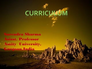 Surendra Sharma
Asisst. Professor
Amity University,
Gurgoan,India

 