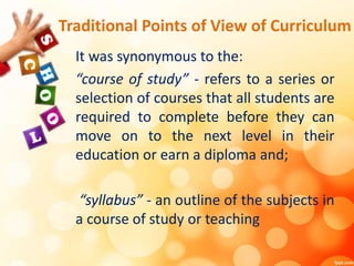 Curriculum | PPT