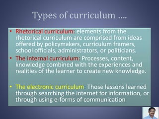 Curriculum | PPTX