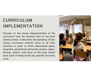 Implement Curriculum Curriculum | PPTX