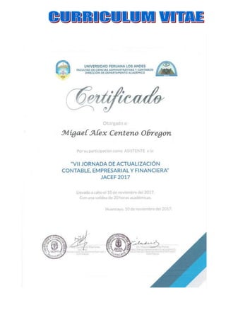 Curriculum arbuai
