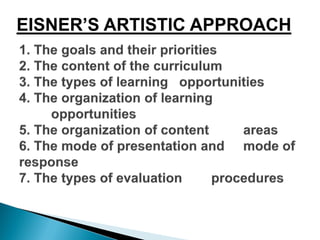 EISNER’S ARTISTIC APPROACH