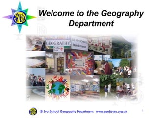 Welcome to the Geography Department 
