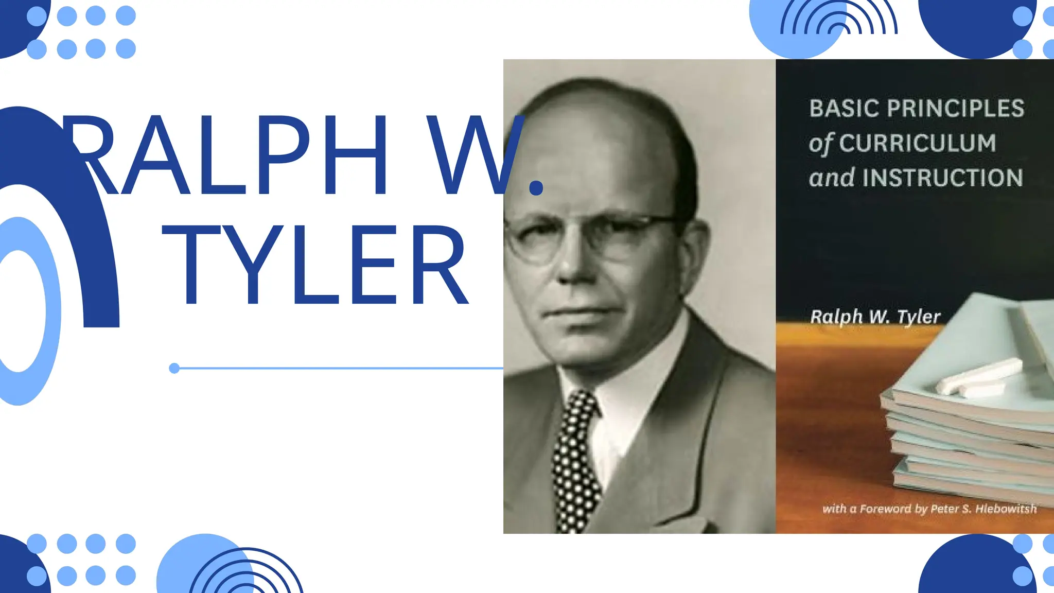 RALPH W.
TYLER
 