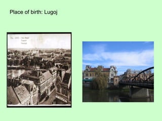 Place of birth: Lugoj 