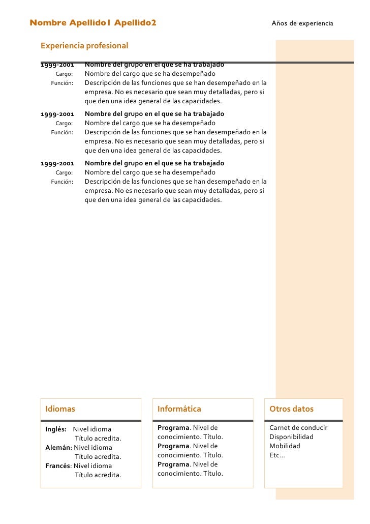 Functional sales resume image