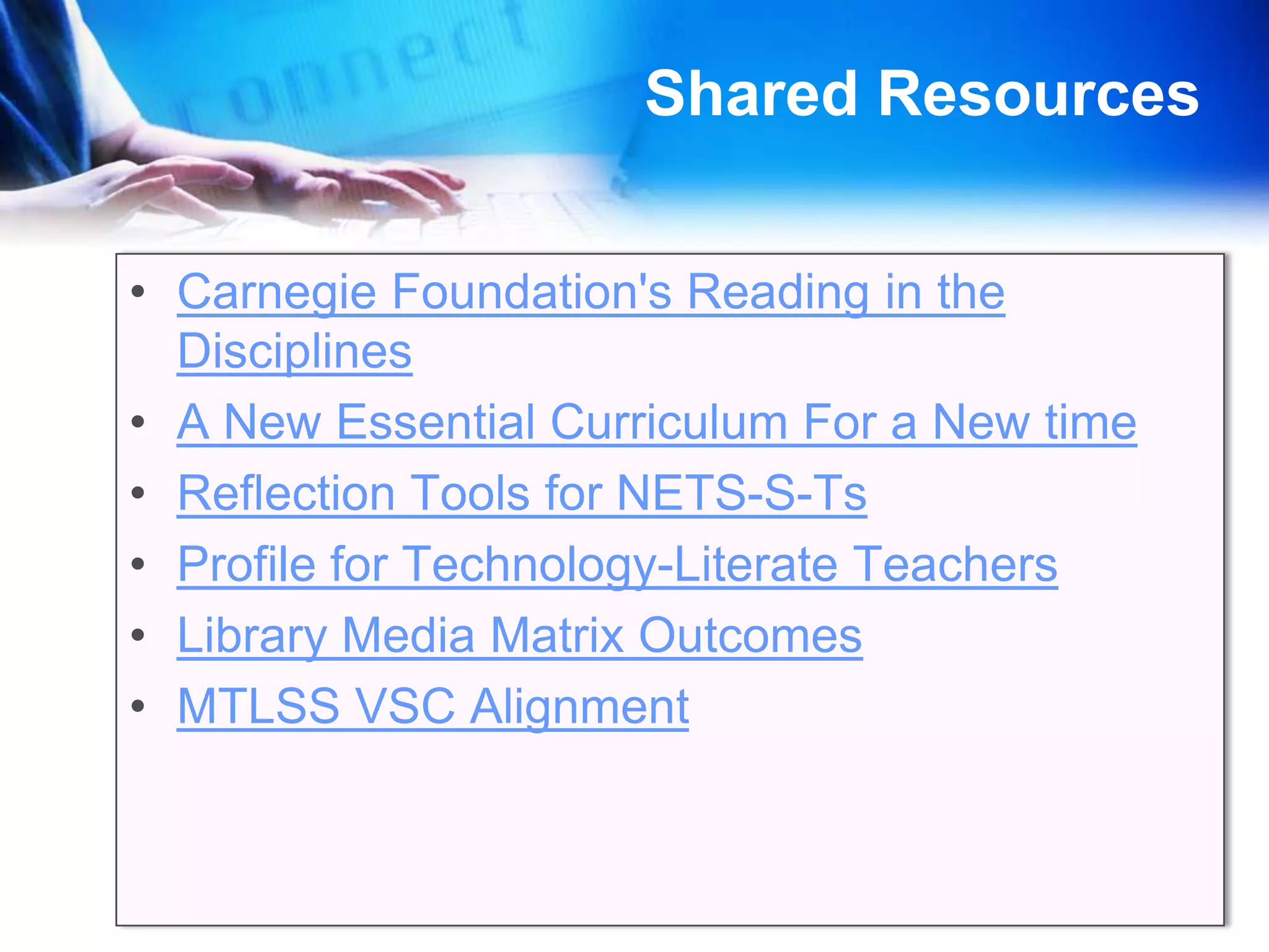 ~Albert Shanker“As teachers, we must constantly try to improve schools and we must keep working at changing and experimenting and trying until we have developed ways of reaching every child."