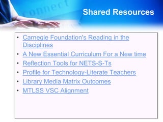 ~Albert Shanker“As teachers, we must constantly try to improve schools and we must keep working at changing and experimenting and trying until we have developed ways of reaching every child."