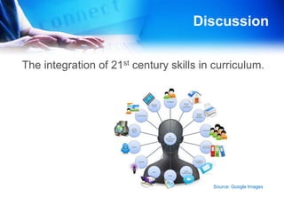 DiscussionThe integration of 21st century skills in curriculum.Source: Google Images