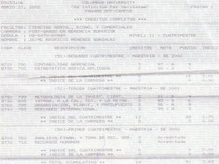 Curriculum Jaime Meneses