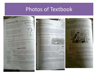 Photos of Textbook
 