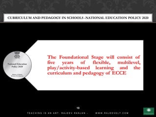 Curriculum and Pedagogy in Schools National Education Policy 2020 | PDF