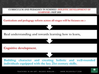 Curriculum and Pedagogy in Schools National Education Policy 2020 | PDF