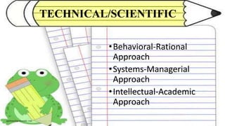 Curriculum approaches (Part 1) | PPTX