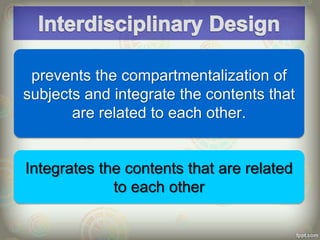 Curriculum As A Subject Matter | PPT