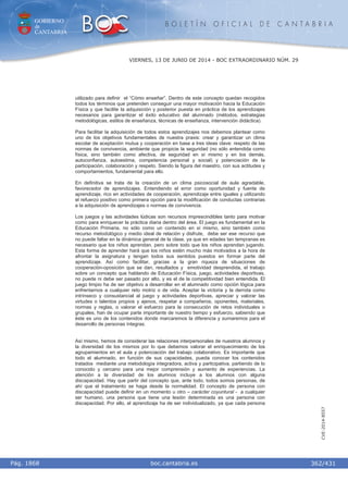 Curriculum cantabria