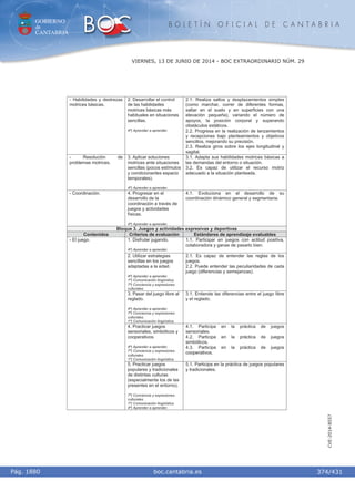 Curriculum cantabria