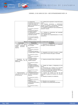 Curriculum cantabria