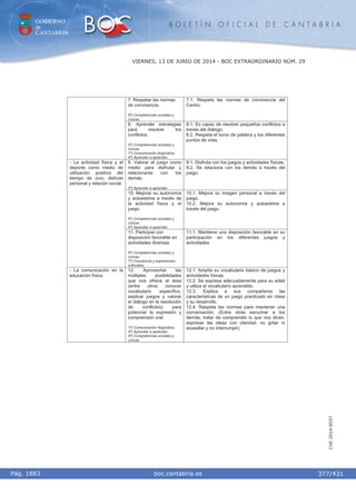 Curriculum cantabria