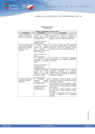 Curriculum cantabria