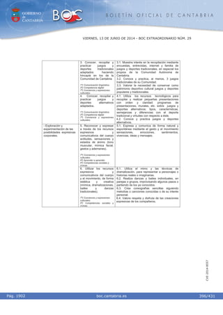 Curriculum cantabria